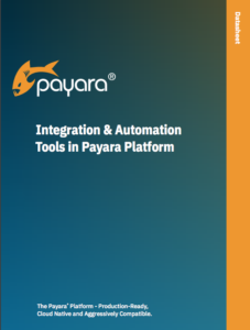 Integration and Automation Tools in Payara Platform datasheet