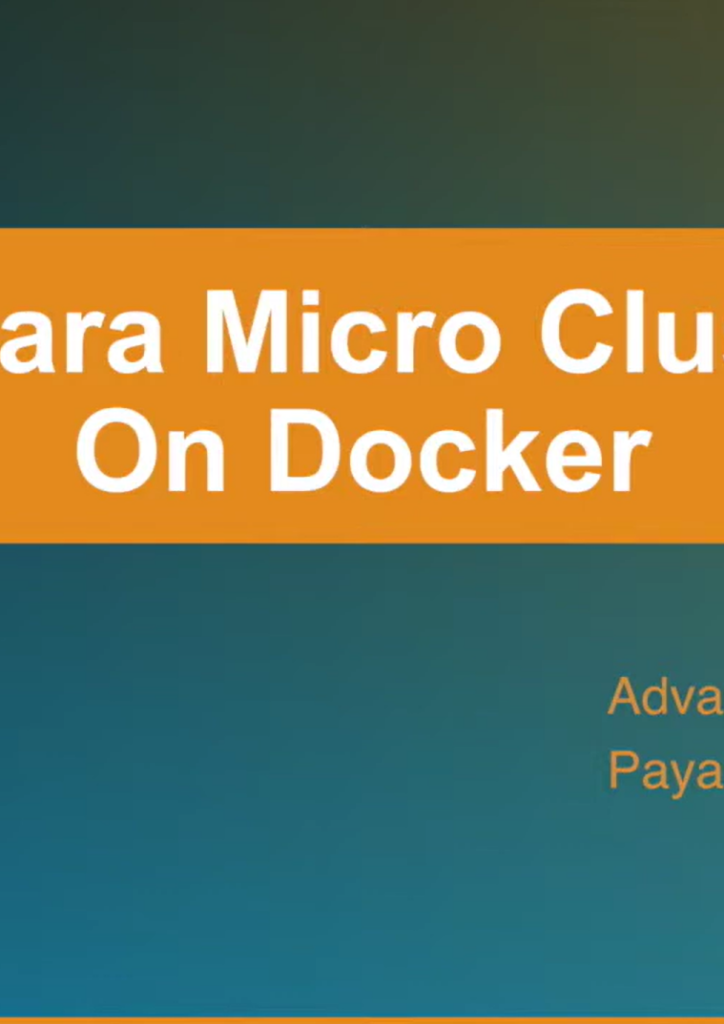 Payara Micro Cluster on Docker video