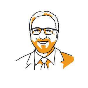 Drawing of Paul Salazar