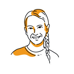 Drawing of Dominika Tasarz