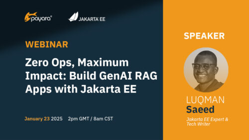 Zero Ops, Maximum Impact: Build GenAI RAG Apps with Jakarta EE