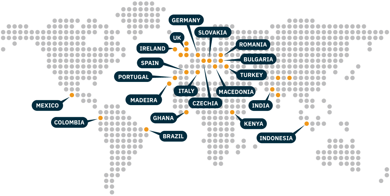 Map of Payara Workers