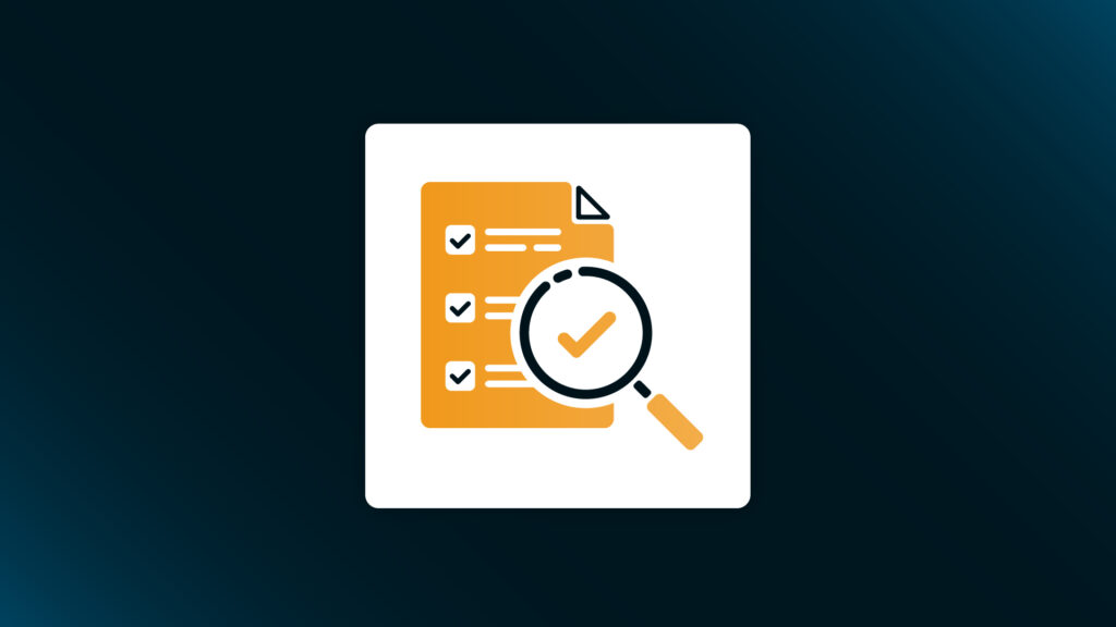 Image promoting a Payara blog with an illustration of a document with checkmarks and a magnifying glass.