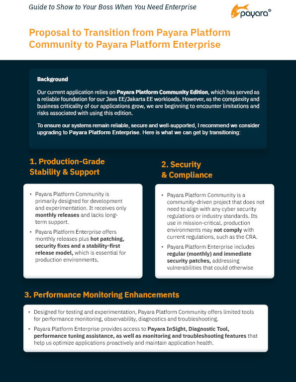 Guide to Show to Your Boss When You Need Enterprise
