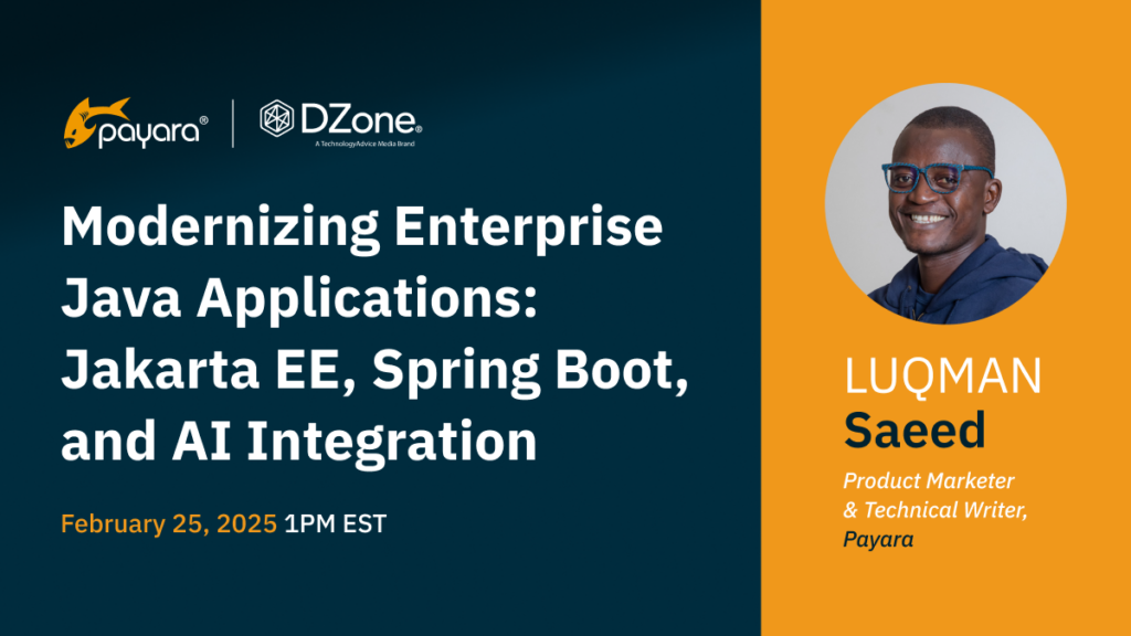 Modernizing Enterprise Java Applications - Jakarta EE, Spring Boot, and AI Integration Webinar