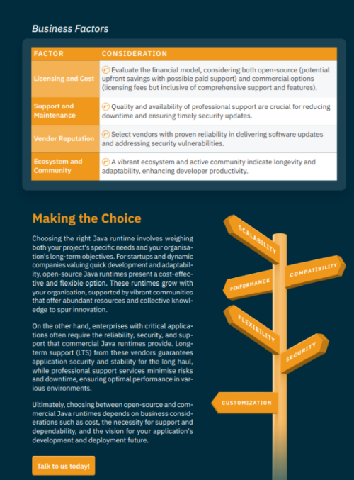 The Busy Decision Makers Guide to Picking a Java Runtime Post Java 21